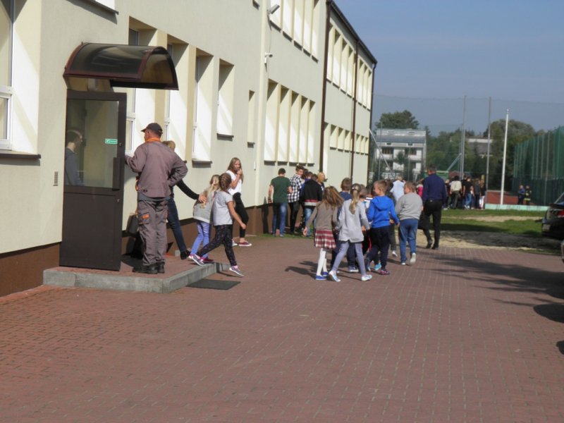 Ewakuacja w Starym Pilczynie